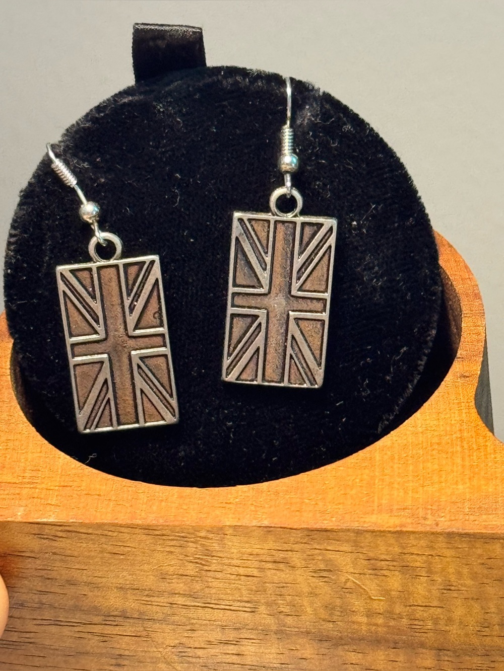 🇬🇧 Rectangle Drop Earrings NWP